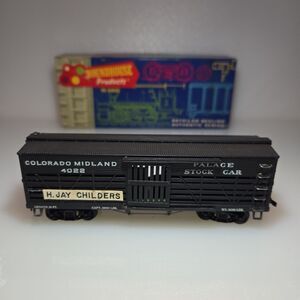 VTG Roundhouse HO Scale Colorado Midland Palace Stock Car #4022 H Jay Childers